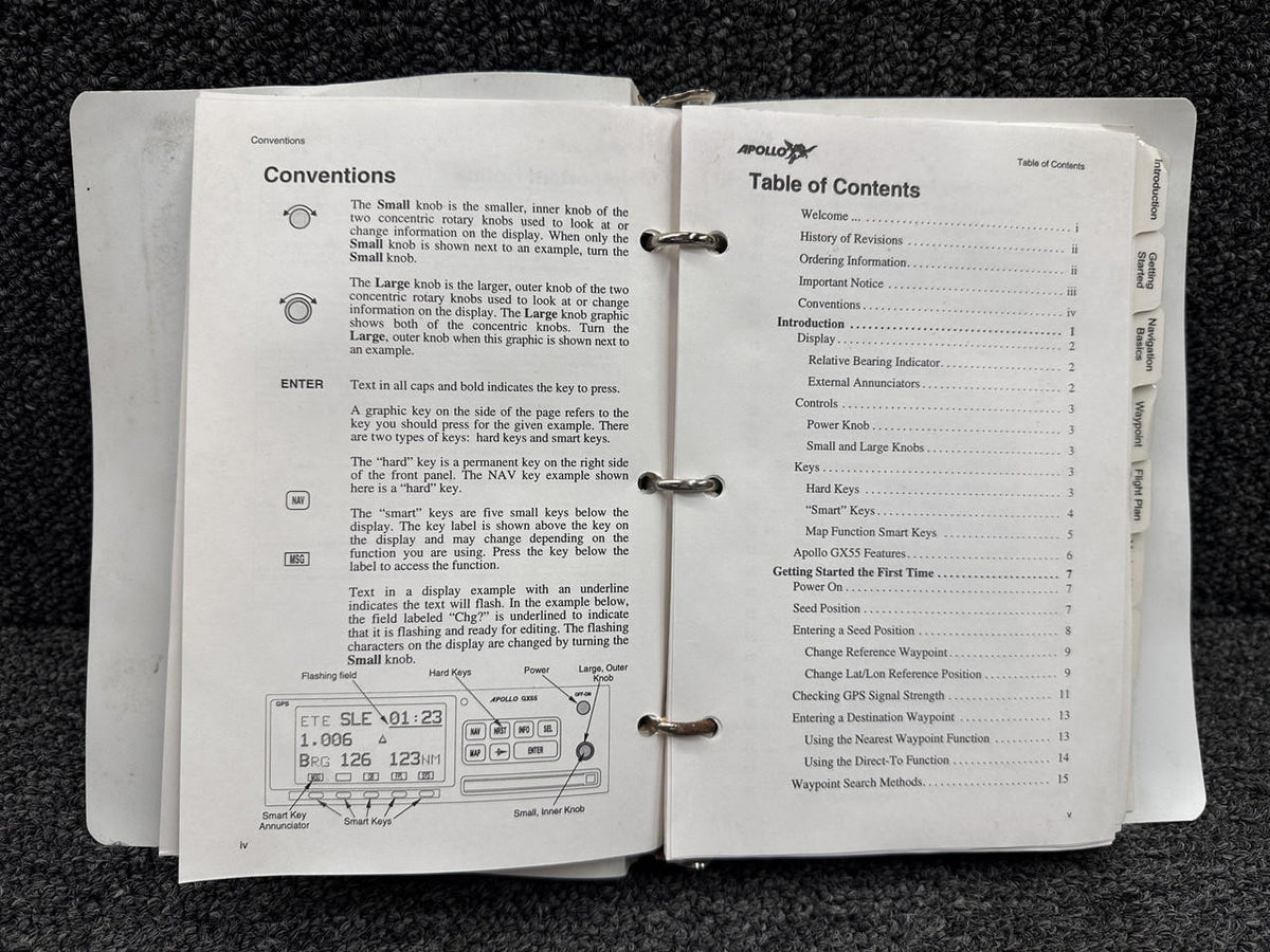 Morrow / Apollo 1997 II Morrow, Apollo GX-55 User’s Guide