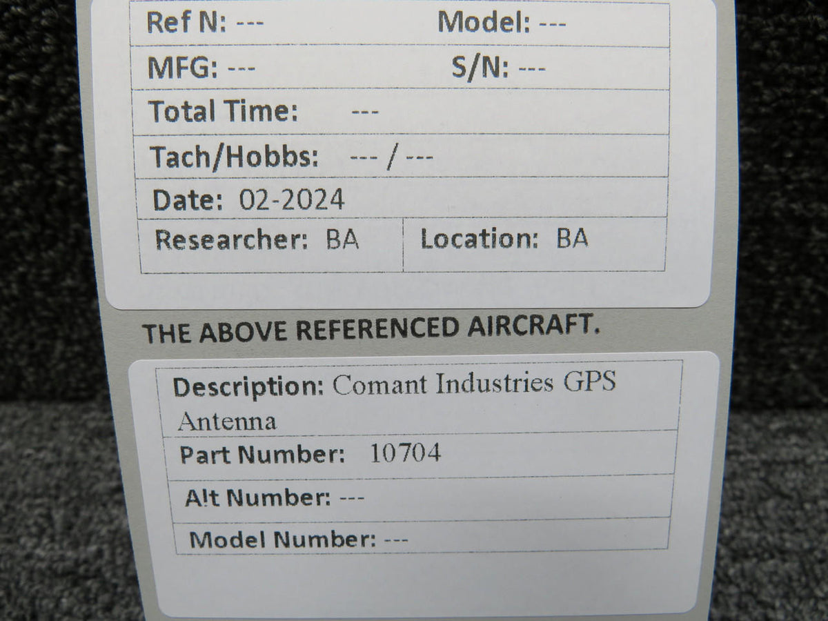 Comant Industries 10704 Comant GPS Antenna