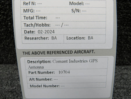 Comant Industries 10704 Comant GPS Antenna