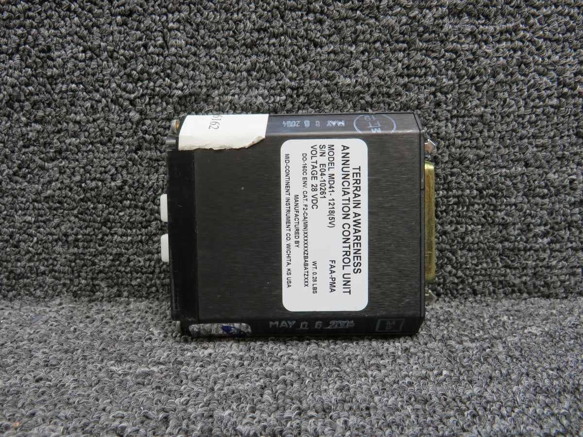Mid-Continent MD41-1218(5V) Mid-Continent Terrain Awareness Annunciation Control Unit (28V)