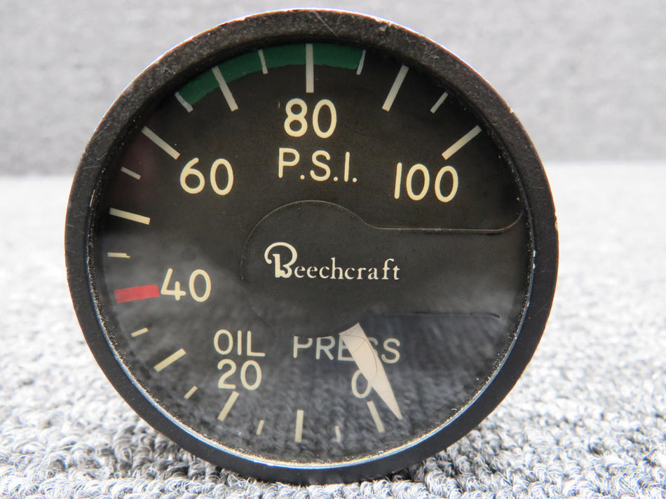 Edison 217A-100K-D6 Edison Oil Pressure Indicator (Range: 0-100 PSI)