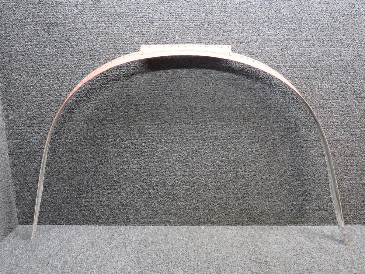 Cessna Aircraft Parts 0713788-3 Cessna 182N Outer Windshield Retainer (Worn Holes, Double Drilled)