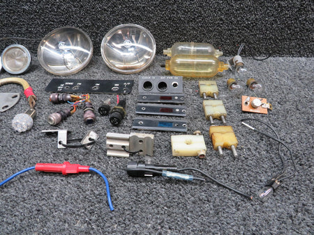 Cessna Aircraft Parts Cessna 182N Goodie Bag (Bulbs, Panels, Coaxials, Indicator Lights, etc)