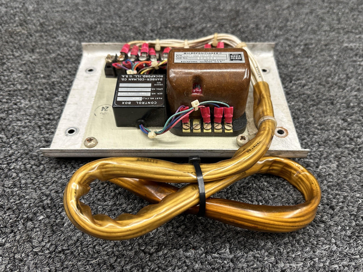 Barber-Colman AYLZ-7607-312, CYLZ-9504 Beechcraft B-60 Barber Colman Control Panel Assembly