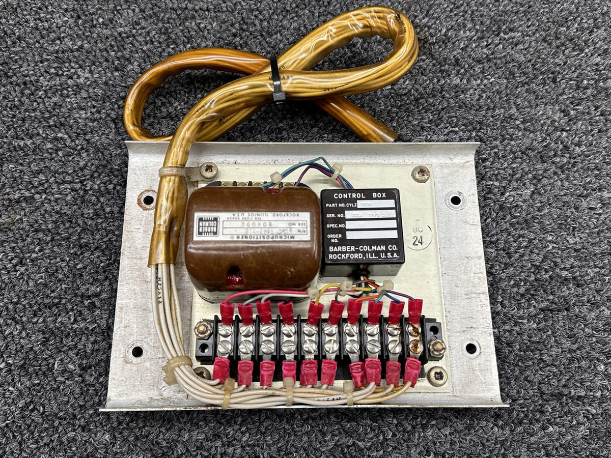 Barber-Colman AYLZ-7607-312, CYLZ-9504 Beechcraft B-60 Barber Colman Control Panel Assembly