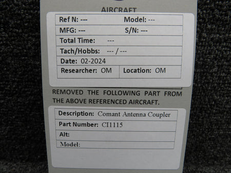 Comant Industries CI1115 Comant Antenna Coupler