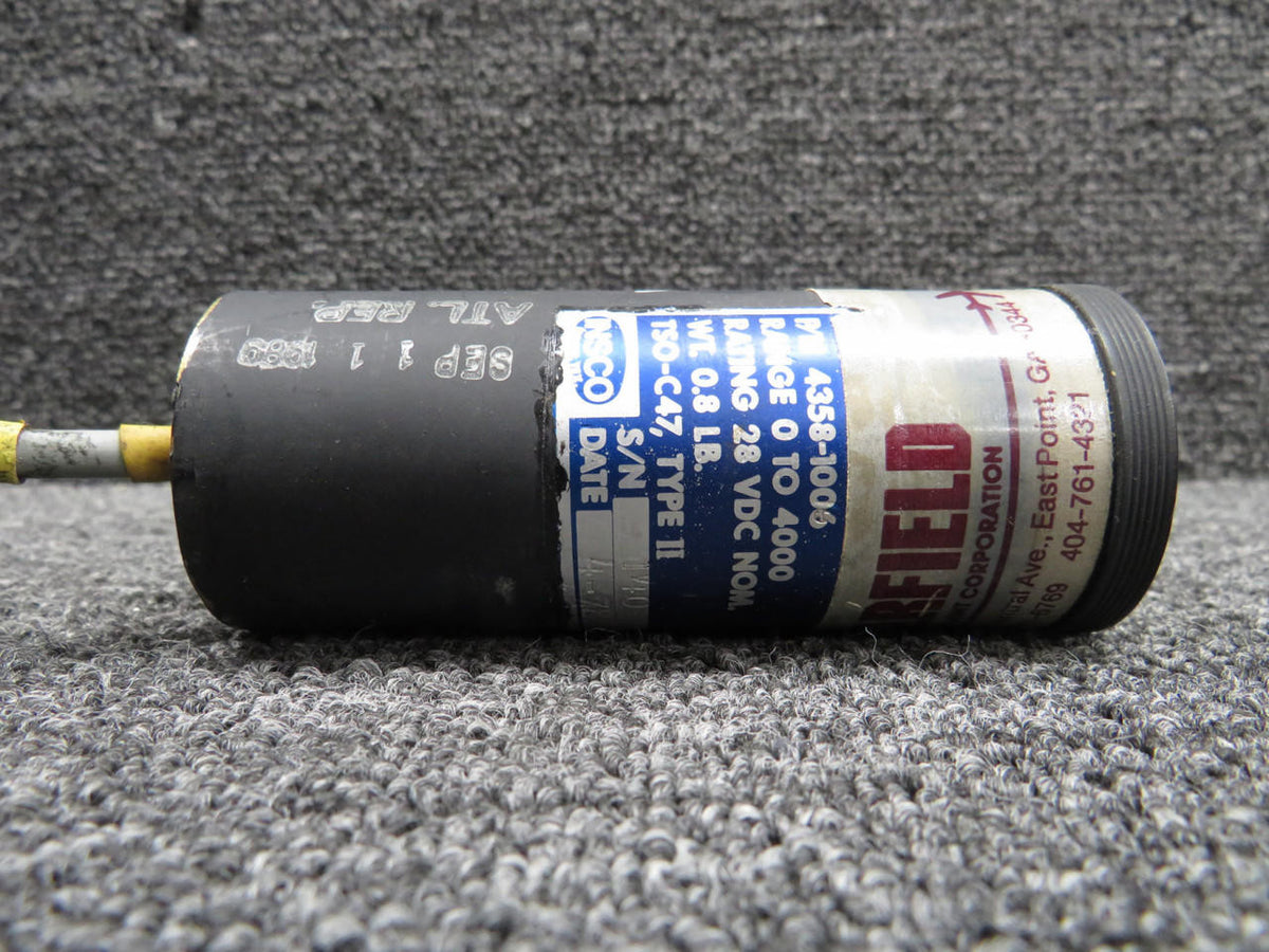 Insco 4358-1006 Insco Hydraulic Pressure Indicator