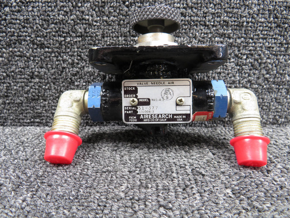 Airesearch 131004-3 Airesearch NVI-4-1 Air Needle Valve