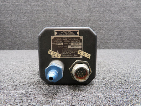 Teledyne SLZ9157 Teledyne D6HL Inertial-Lead Speed Indicator (Worn Grey Face)