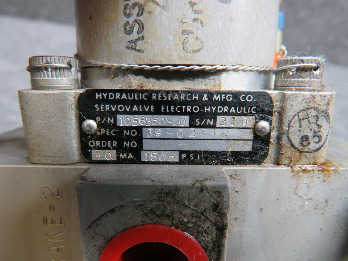 Hydro-Aire 39-149 Hydro-Aire Pressure Control Valve with Electro-Hydraulic Servo Valve