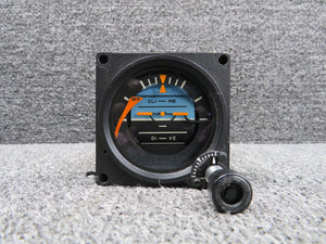 501-1105-03 J.E.T AI-804J-B Attitude Gyroscope Indicator (Black)