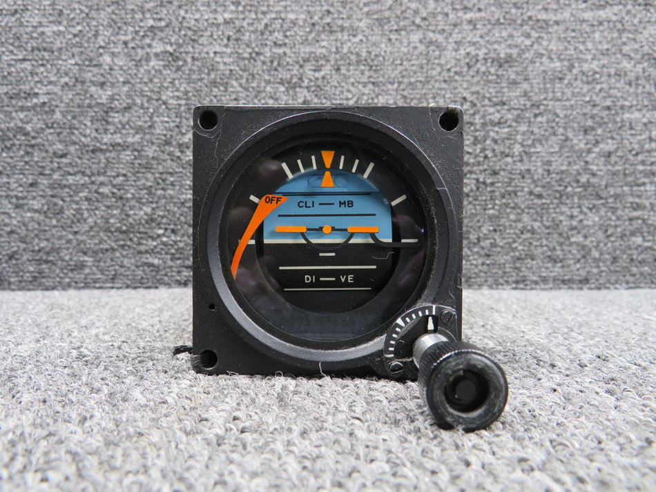 J.E.T 501-1105-03 J.E.T AI-804J-B Attitude Gyroscope Indicator (Black)
