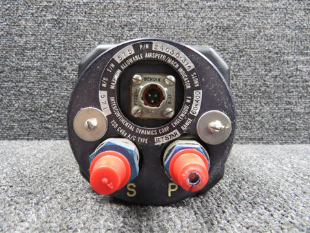 Intercontinental Dynamics Corp. 24030-314 Intercontinental Dynamics Max Allowable Airspeed Mach Indicator