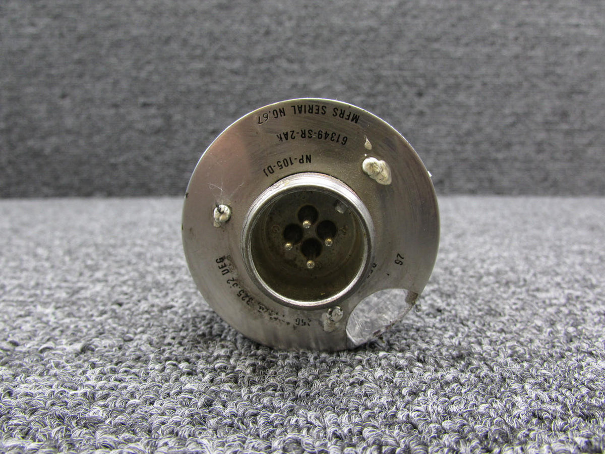 Beechcraft 100-384048-5 Beechcraft NP-105-DJ Torque Pressure Indicator (Cracked Screen)