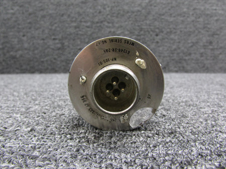 Beechcraft 100-384048-5 Beechcraft NP-105-DJ Torque Pressure Indicator (Cracked Screen)