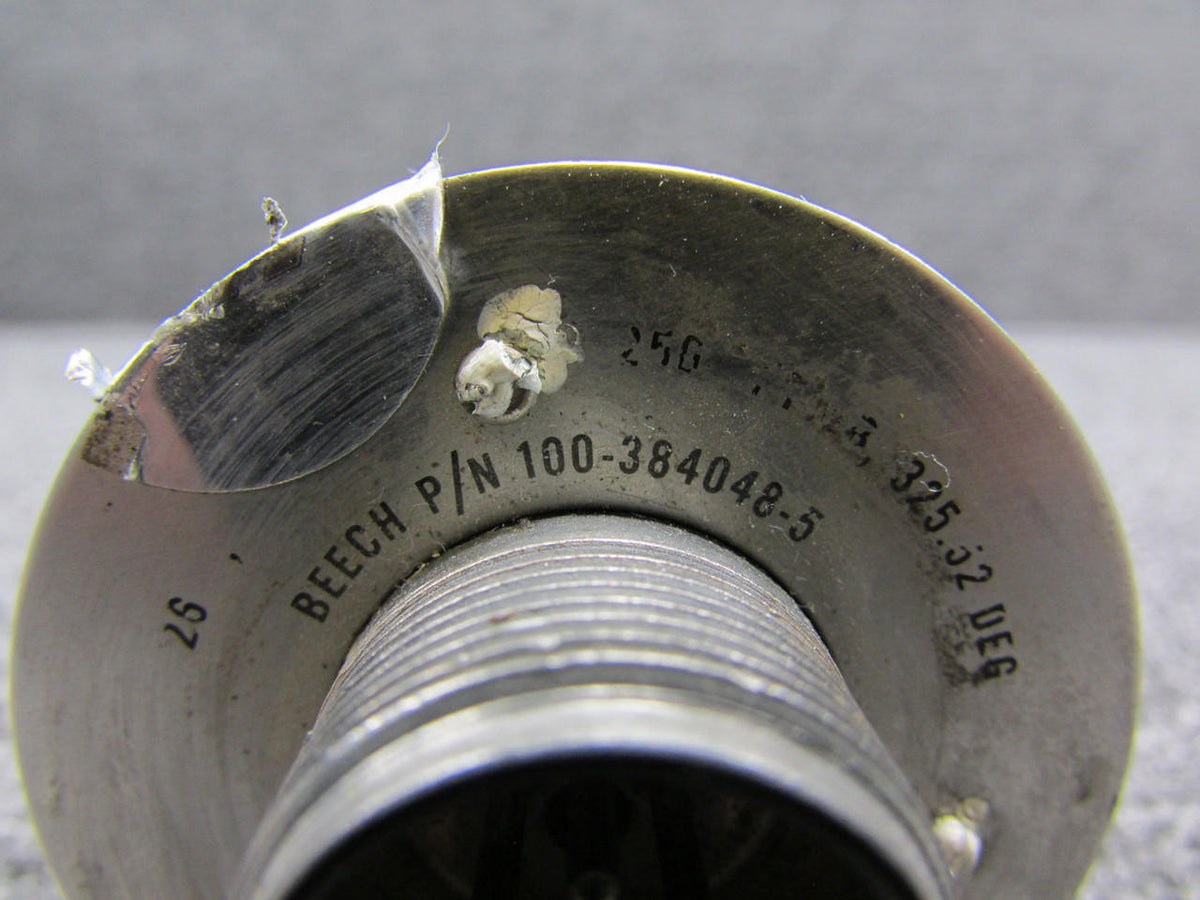 Beechcraft 100-384048-5 Beechcraft NP-105-DJ Torque Pressure Indicator (Cracked Screen)