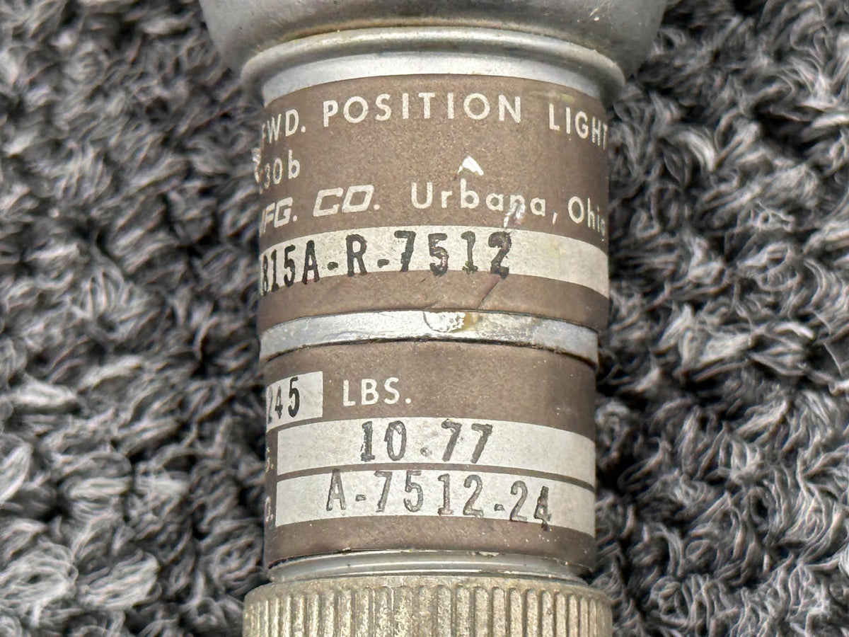 Grimes A-1815A-R-7512 Grimes Wing Position Light Base Assembly LH