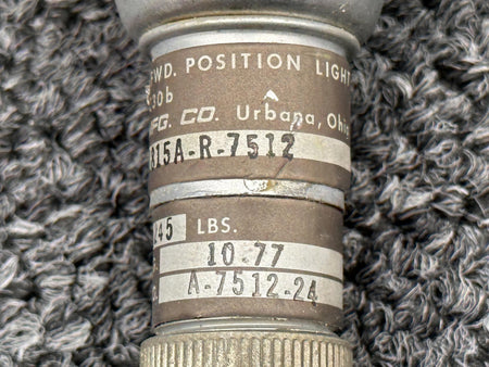 Grimes A-1815A-R-7512 Grimes Wing Position Light Base Assembly LH