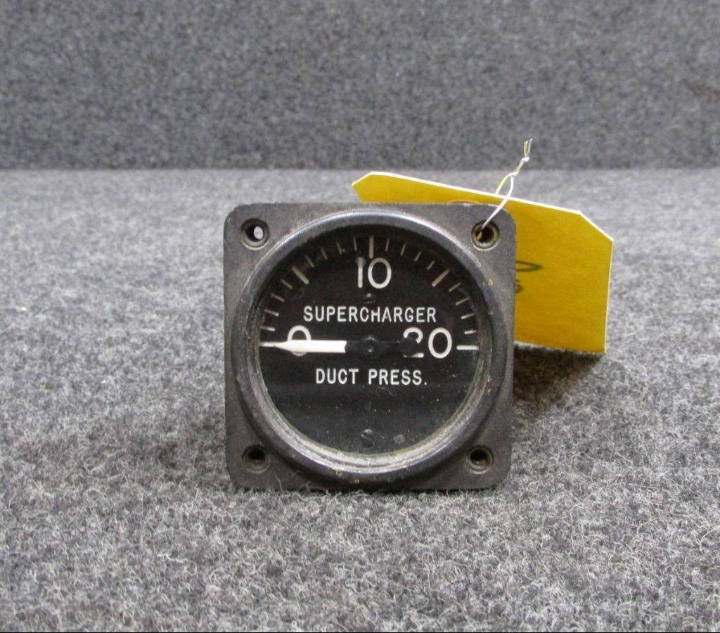 D-115 Northern Engraving Supercharger Duct Pressure Indicator BAS Part Sales | Airplane Parts