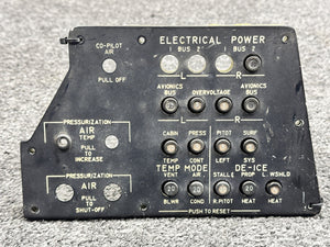 60-324139-9 Beechcraft B-60 Edge Lighted Subpanel Outboard Assembly RH