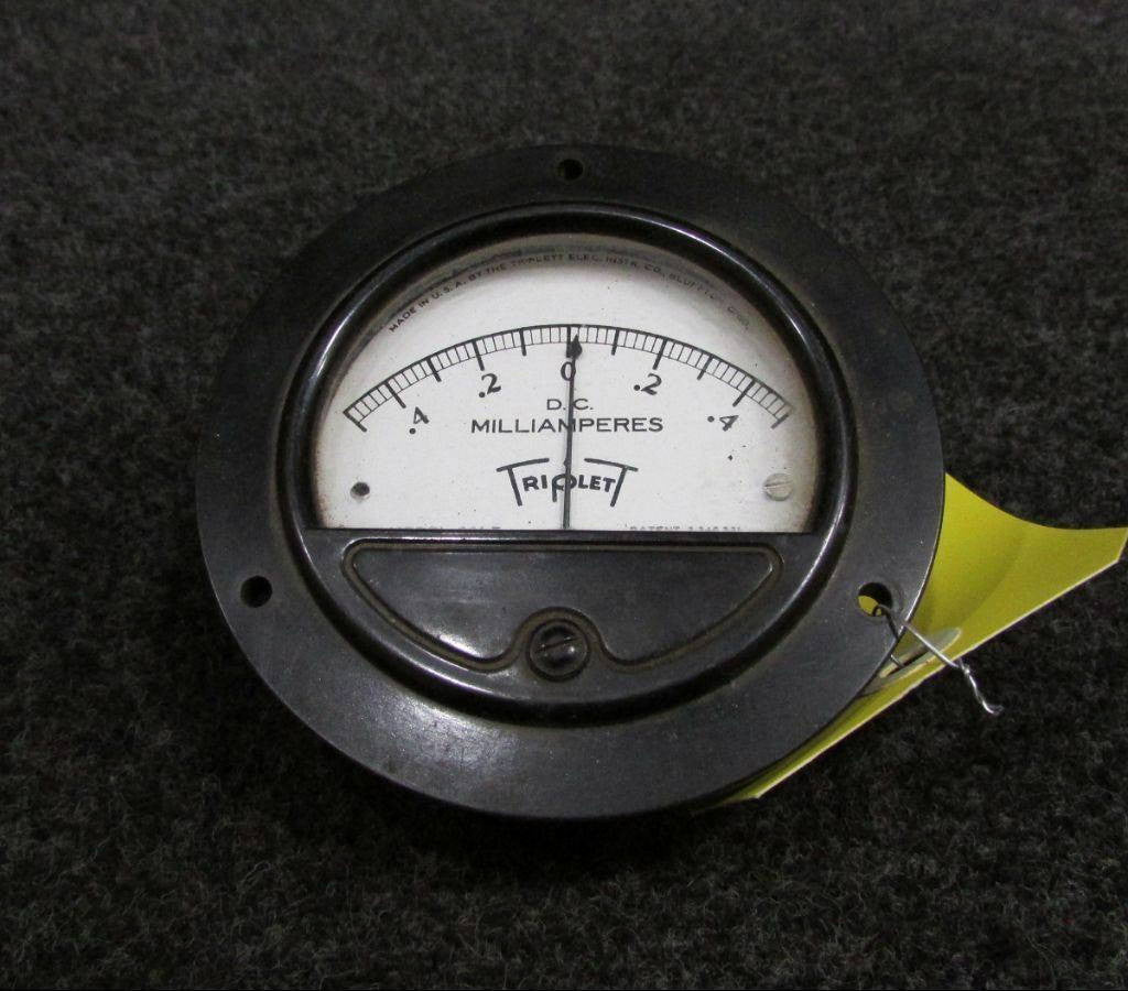 321-T Triplett D.C. Milliamperes Indicator BAS Part Sales | Airplane Parts