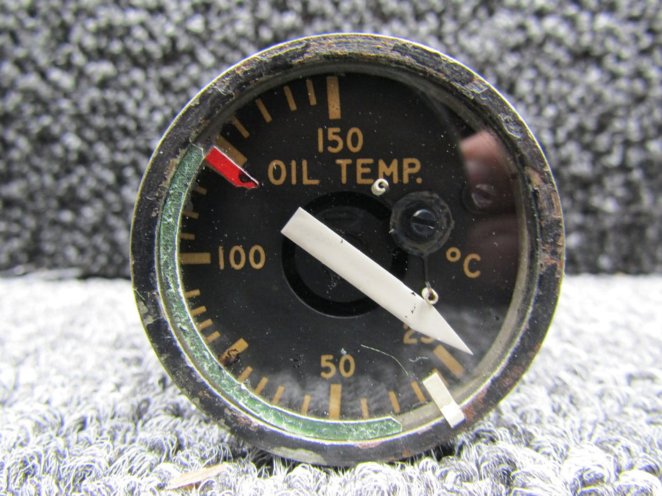 163B15 Lewis Oil Temperature Indicator (25-150C) (Sunfaded)