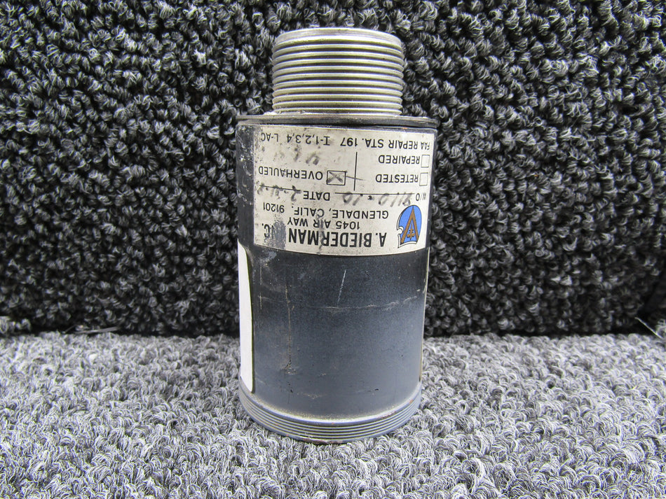 SRDW-14B (Alt: NP-145-D) US Gauge Dual Oil Pressure Indicator (0-100 PSI)