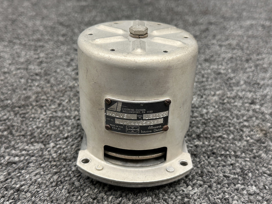 LW14445-2-85 Lycoming TIO-541-E1C4 Garrett Turbo Blow Off Valve Assembly
