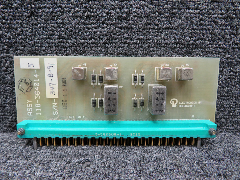 118-364014-5 Beechcraft Electronics Auxiliary Fuel PC Board