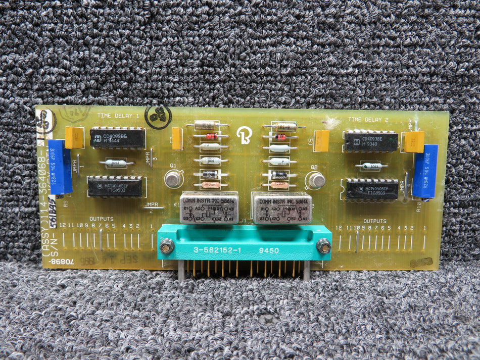114-364068-1 Beechcraft Electronics Assembly Time Delay PC Board