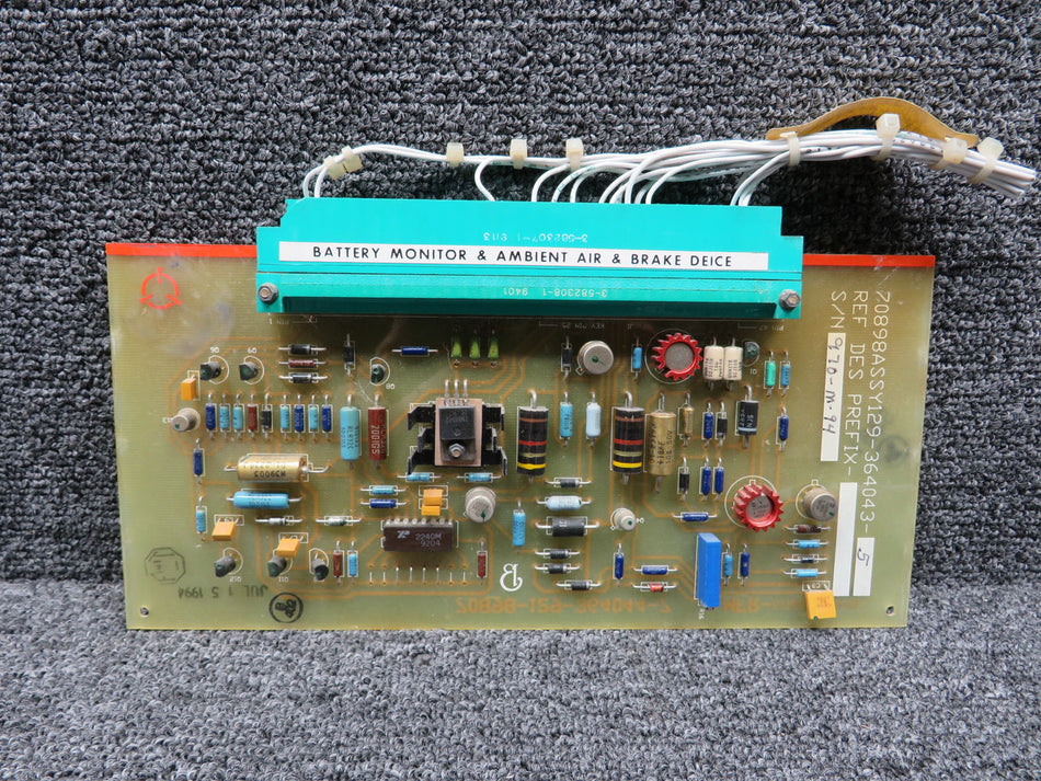 129-364043-5 Brake De-Ice Assembly PC Board
