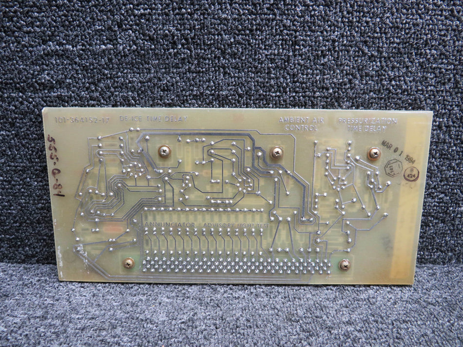 101-364152-13 DE-ICE, ANN ADV Light, AMB Air Control, Press Time Delay PC Board