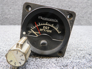 202A-1A Alcor Exhaust Gas Temperature Indicator with Knob Connection