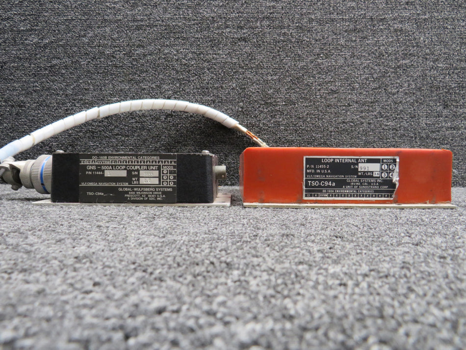 11455-2 (Alt: 01-00027-002) Global Loop Antenna with Loop Coupler Unit