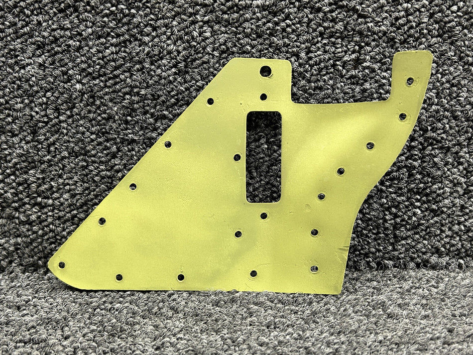0512146-1 (Use: 0511040-2) Cessna 172K Upper Aft Doorpost Stiffener RH (Zinc)