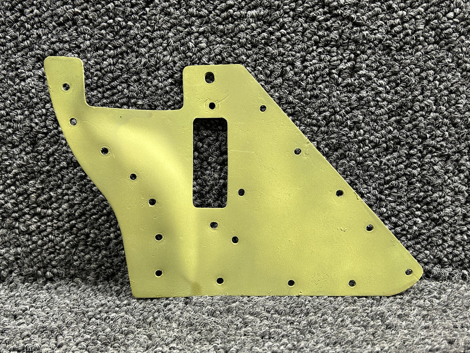 0512146 (Use: 0512146-1) Cessna 172K Upper Aft Doorpost Stiffener LH (Zinc)