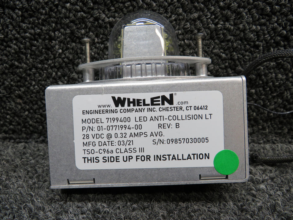 01-0771994-00 Whelen 7199400 LED Anti-Collision Strobe Light Assembly (28V)