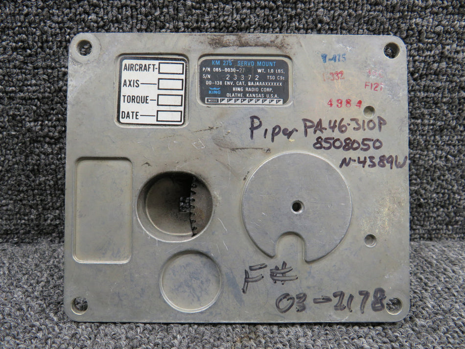 065-0030-27 King Radio KM-275 Servo Mount