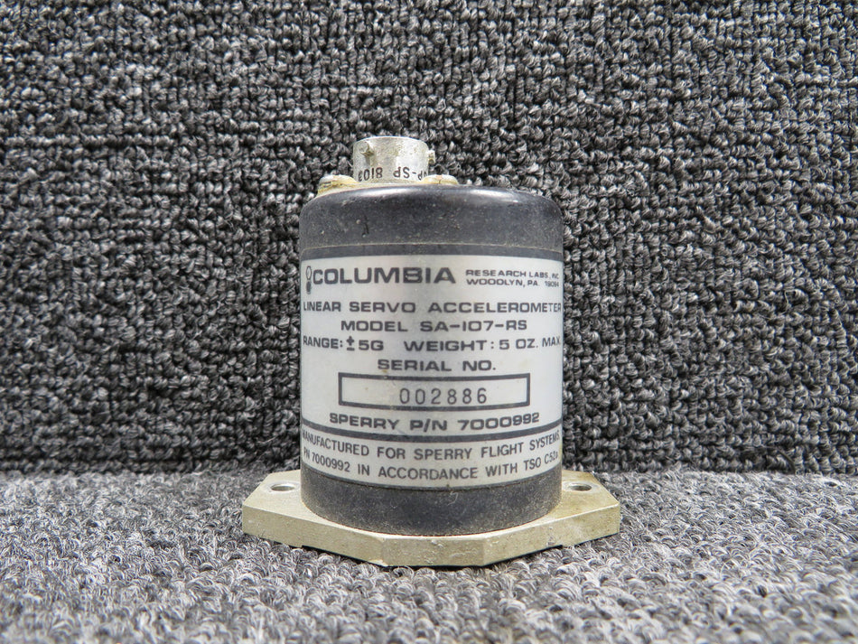 7000992 Columbia Research Labs Linear Servo Accelerometer