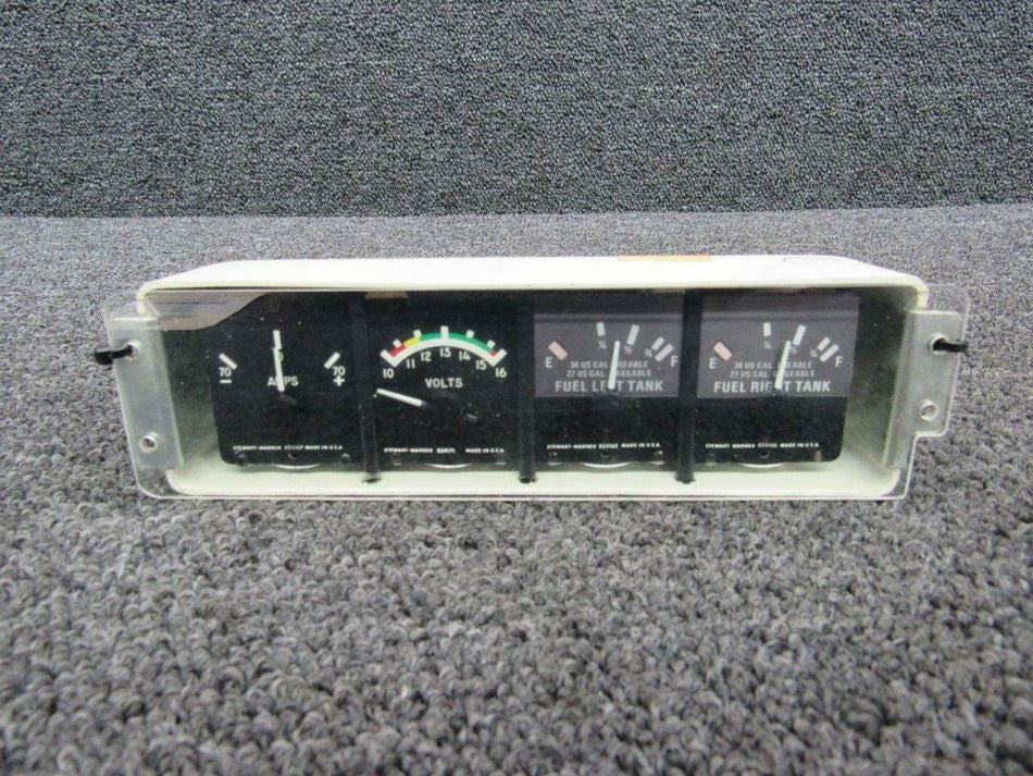 48289-17 Rockwell 112A Engine Instrument Cluster Assembly Short Range BAS Part Sales | Airplane Parts