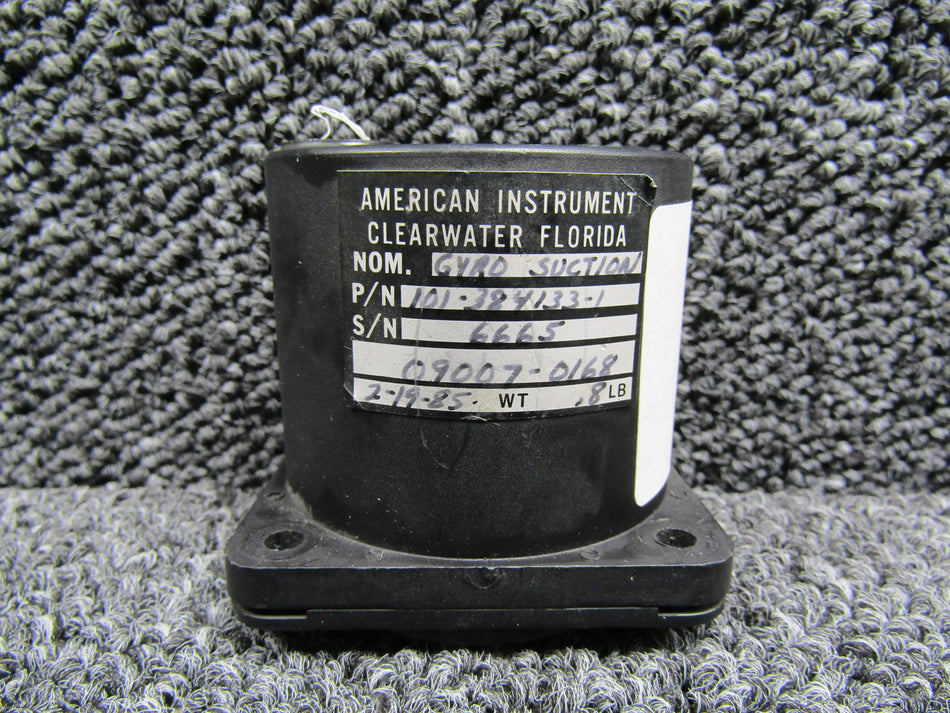 101-384133-1 American Instrument Gyro Suction Indicator