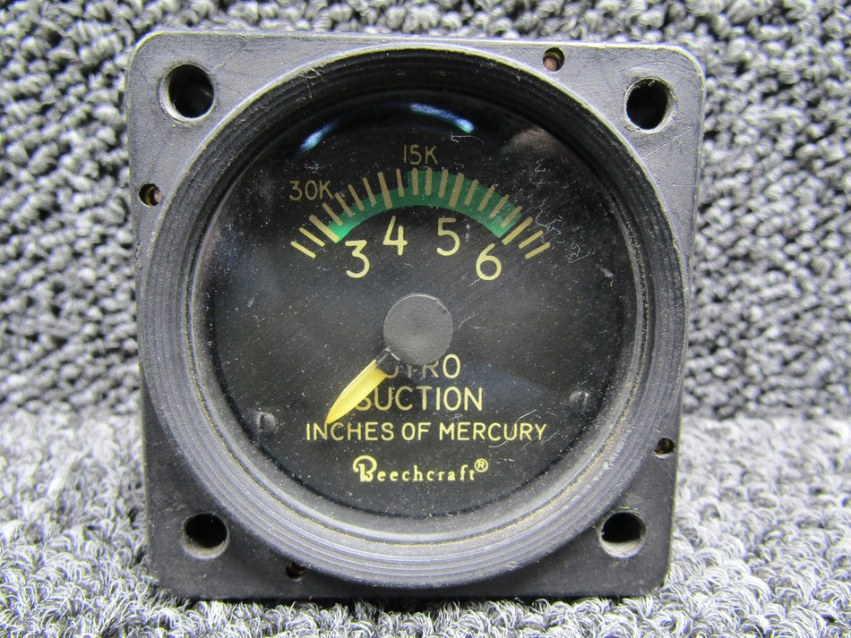 MD-111-3 (Alt: 114-380026-3) Mid-Continent Suction Gauge (Core)