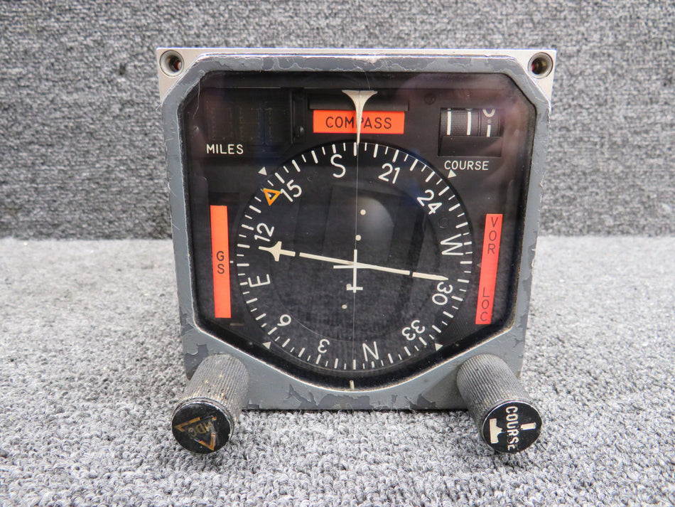 522-2782-004 Collins 331A-6A Course Indicator w Modifications & Mounting Bracket
