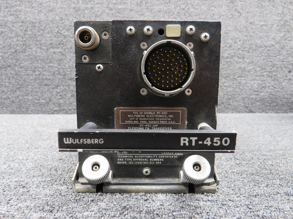 400-0103-000 Wulfsberg RT-450 Flexcomm FM Transceiver