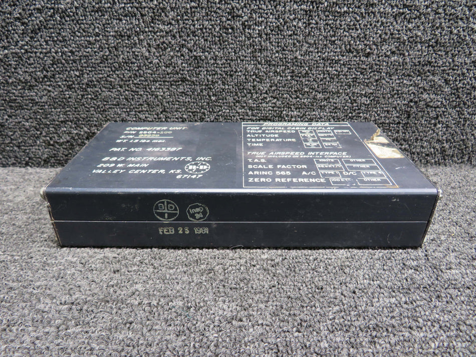 2504-100 B and D Instruments TAS Plus Computer Unit