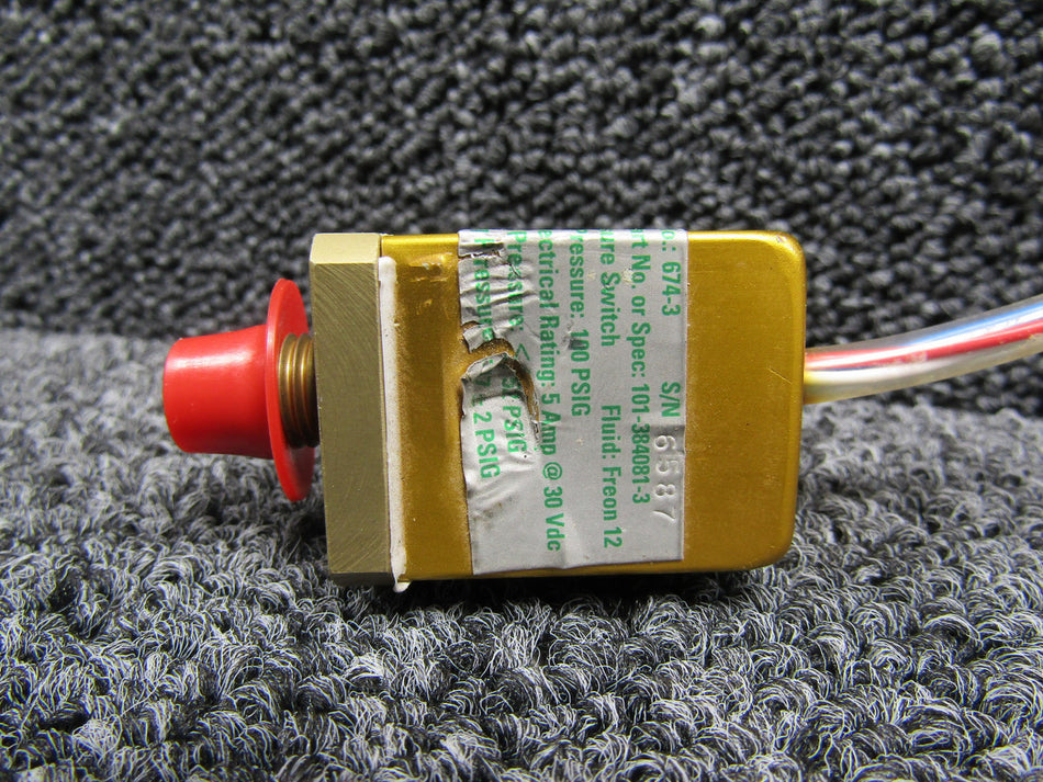 674-3 (Alt: 101-384081-3) Vep Pressure Switch