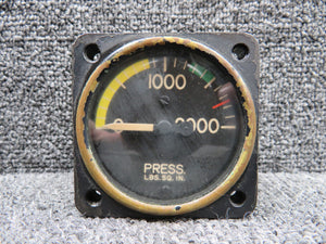 S213-1 Gates Learjet Hydraulic Pressure Indicator (0-2000lbs)