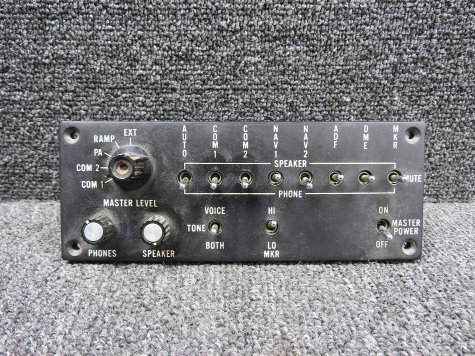 09219 Piper Tel-Instruments Audio Selector Panel