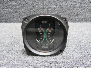 R-10-T Radair Exhaust Gas Temperature Indicator with Modifications (Glass Face)