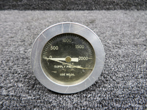 800435-00 Oxygen Supply Pressure Gauge (Cracked Screen)